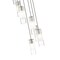 Z-Lite Alton Chandelier, 7-Light, 18 In.W x 14.25 In.H, Brushed Nickel/Clear+Frosted 824P-7R-BN - alternate 3